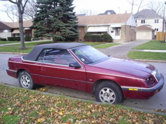 Blue book value 1992 chrysler lebaron #2