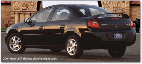 Dodge chrysler neon #5