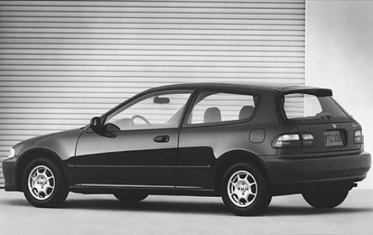 1992 Honda civic vin number #3