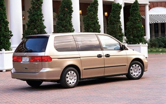 2001 Honda odyssey air bags