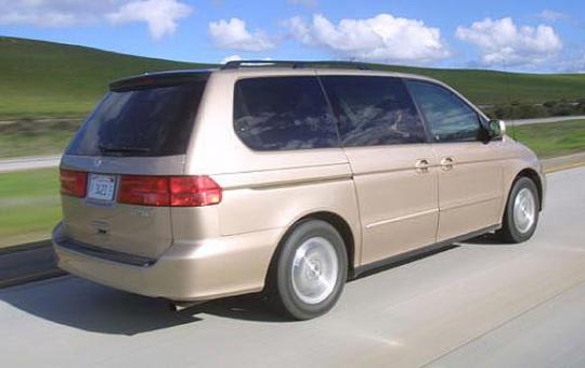 Honda odyssey 2001 towing capacity #6