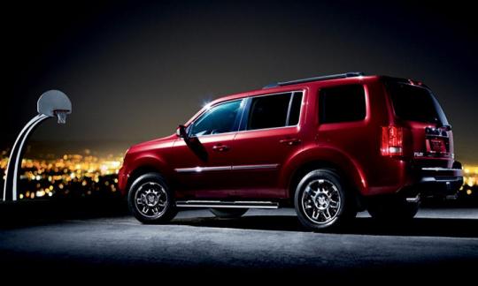 Honda pilot rear shoulder room #6