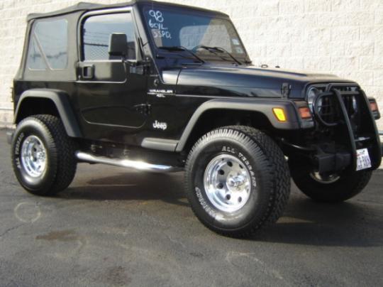Standard tire size 1998 jeep wrangler #5