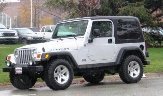 2004 Jeep wrangler x towing capacity