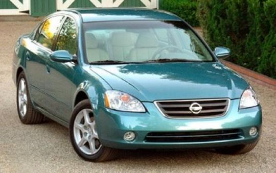2003 Nissan altima recalls by vin #5