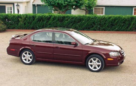 2001 Nissan maxima trunk dimensions #5