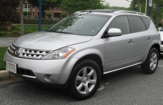 2006 Nissan murano cargo dimensions #7