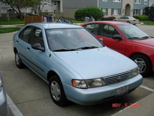 1996 Nissan sentra vin number