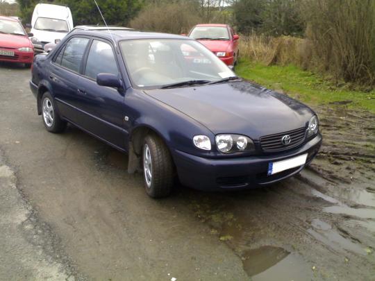 Vin number toyota corolla 2000