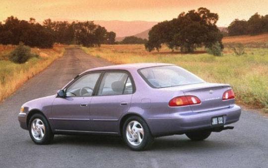 1998 Toyota corolla paint colors