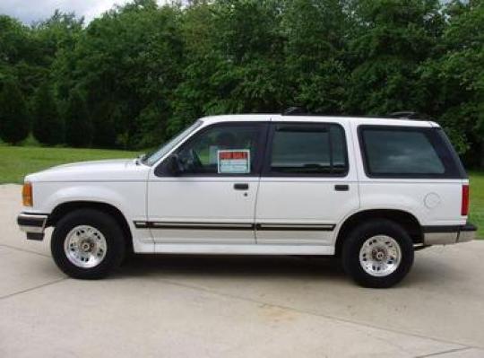 1994 Ford explorer sport curb weight