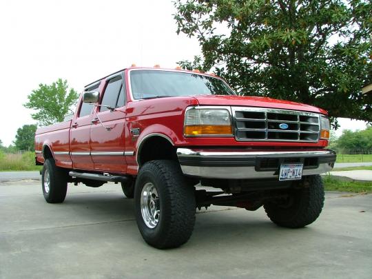 1995 Ford f250 snowplow #2