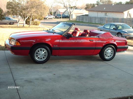 1990 Ford mustang vin