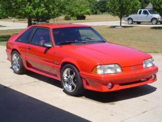 1991 Ford mustang cobra #8