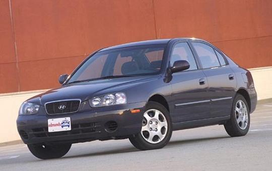 Hyundai elantra 2003 год