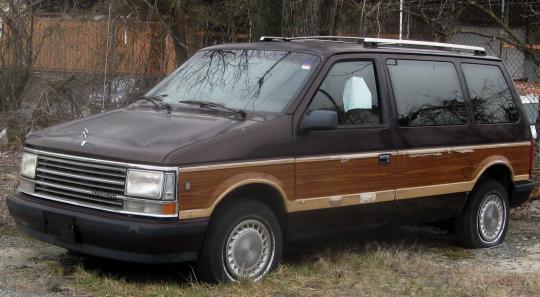 plymouth van 1990