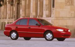 1996 Hyundai Accent exterior