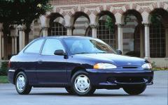 1997 Hyundai Accent exterior