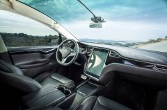 2017 Tesla Model X interior