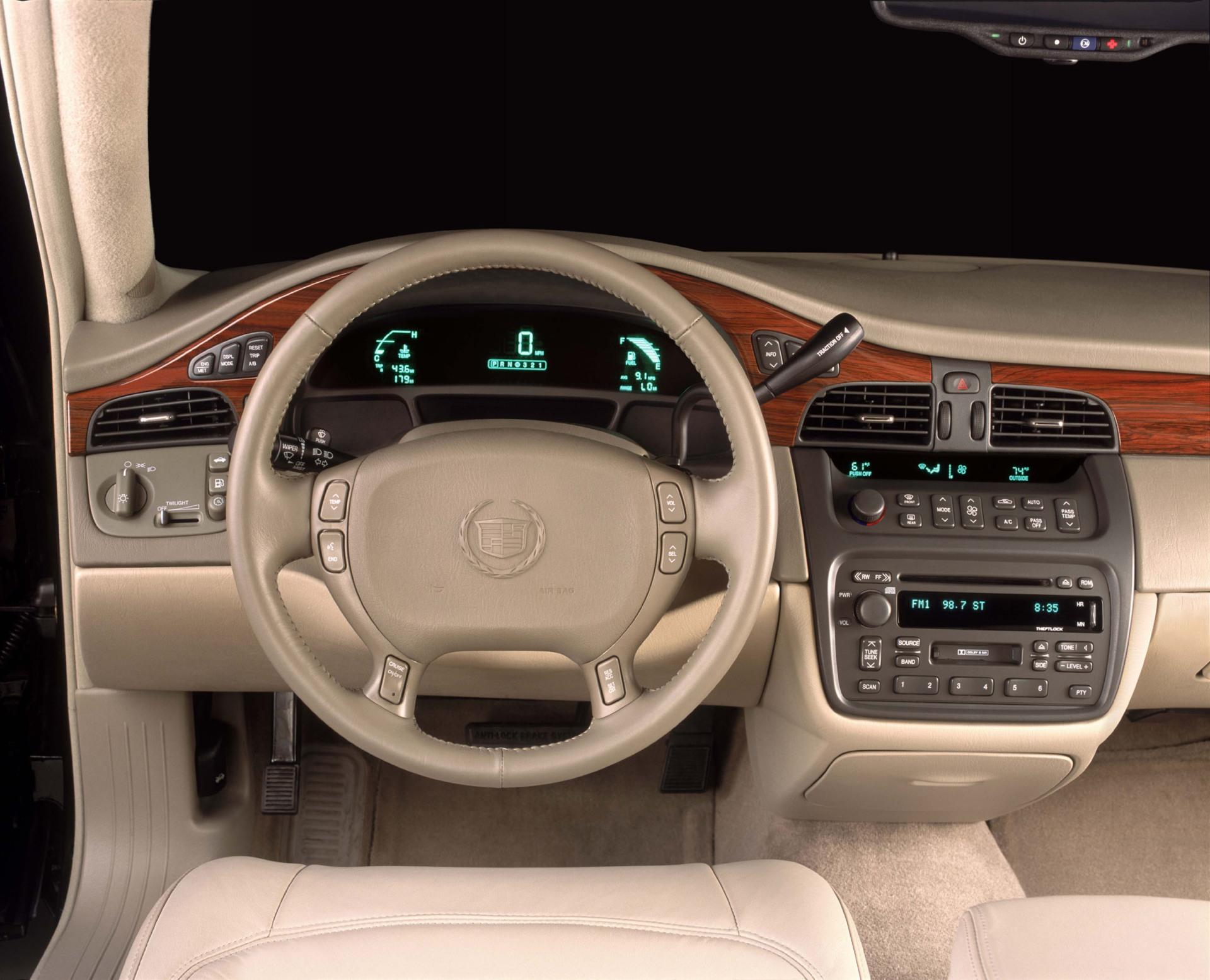 2003 Cadillac Deville Interior Basic Schematic Drawings