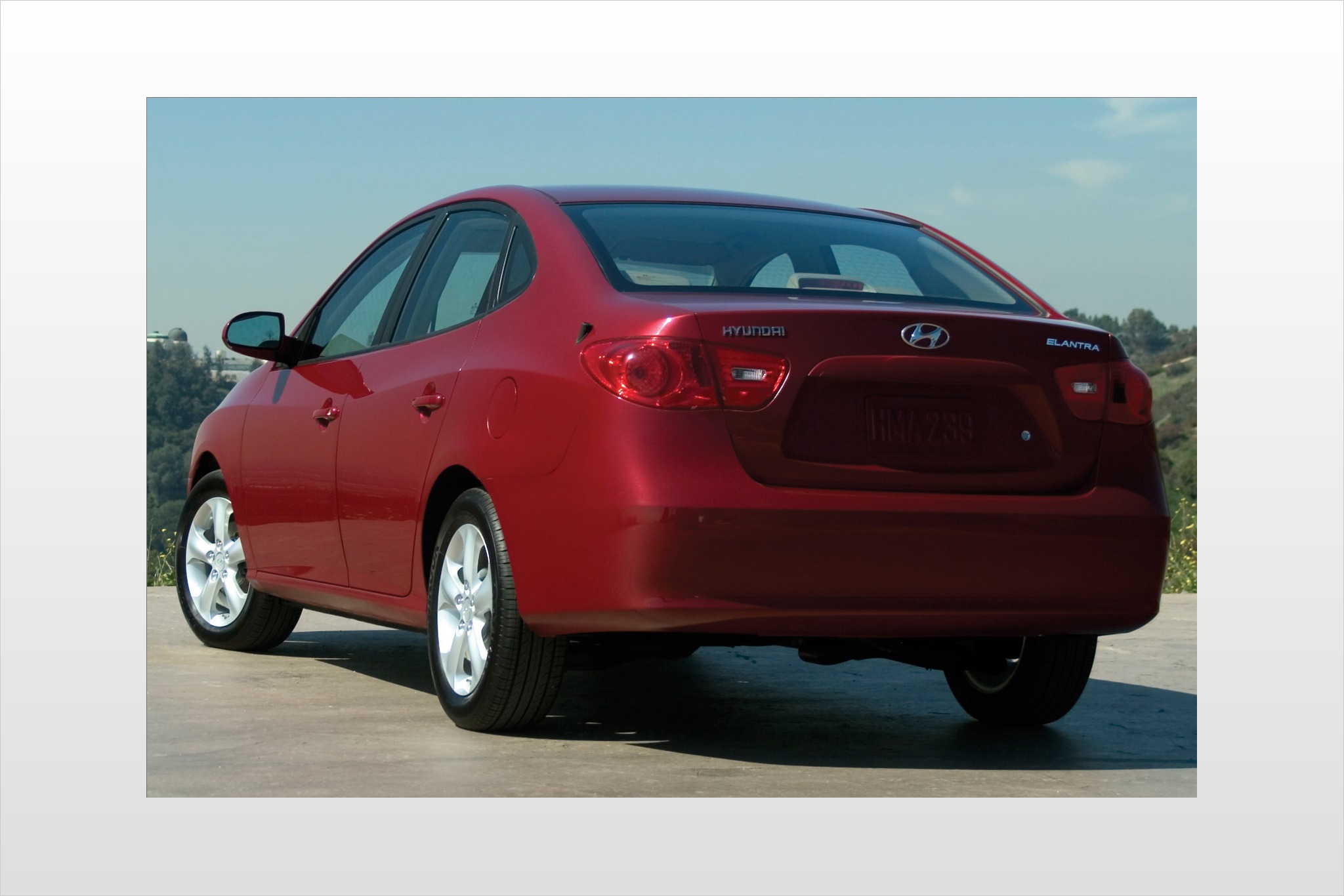 Hyundai elantra 2007 год