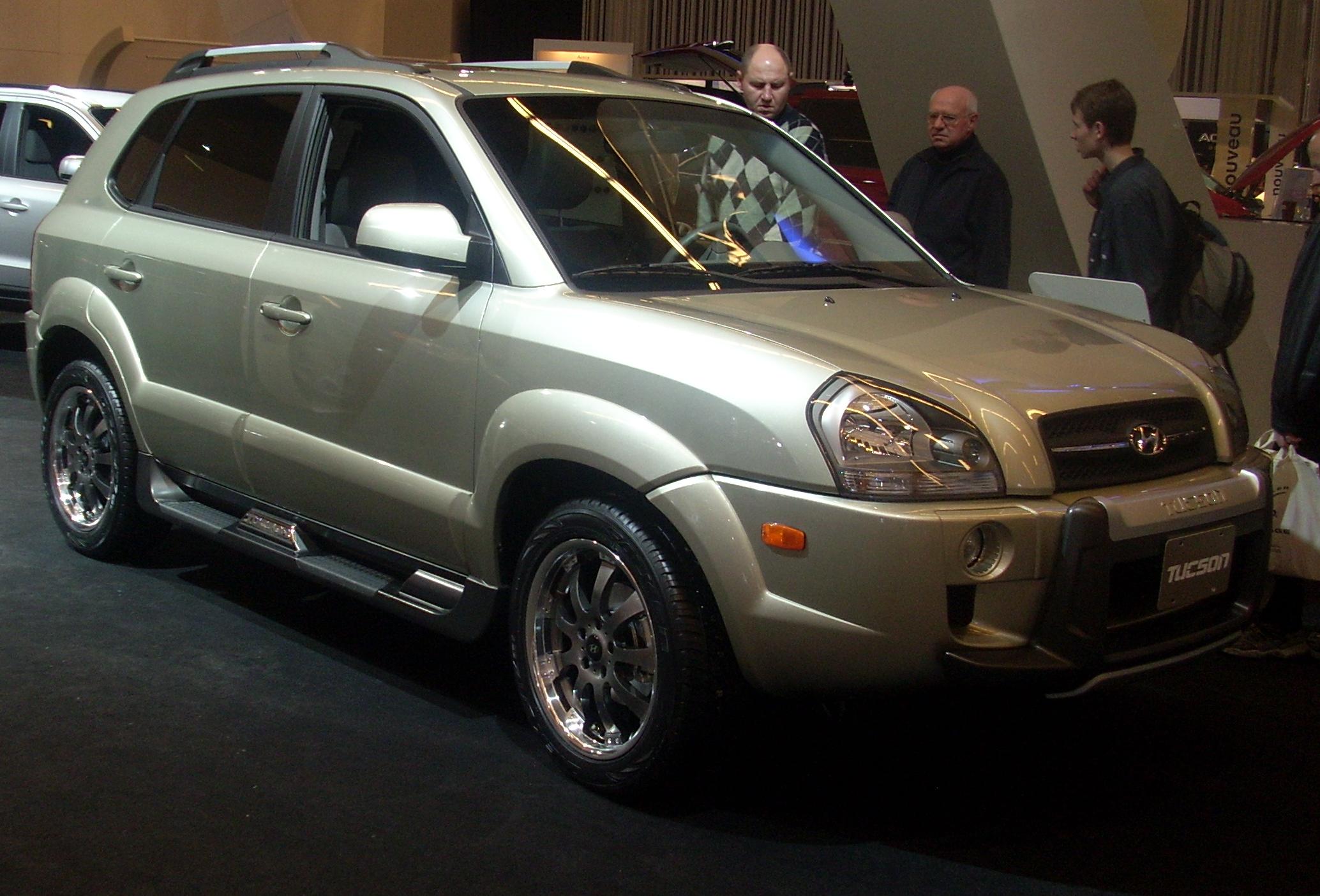 Hyundai tucson 2008 тюнинг
