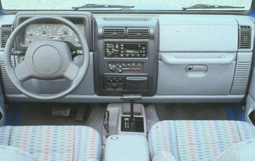 1998 Jeep Wrangler Interior