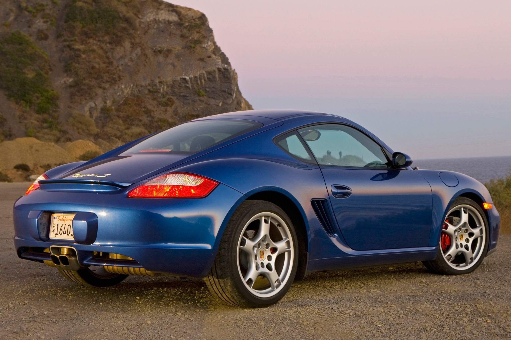 Porsche Cayman Brown